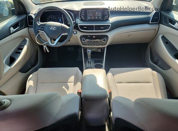 KM8J3CA45MU368232 2021 HYUNDAI TUCSON Черный Вид панели приборов