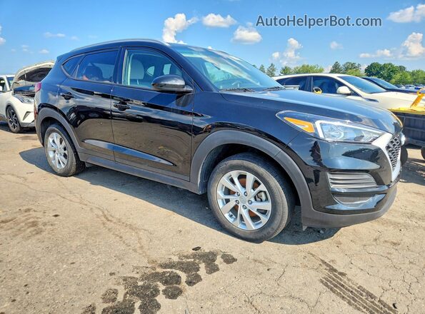 KM8J3CA45MU368232 2021 HYUNDAI TUCSON Черный Передняя правая четверть