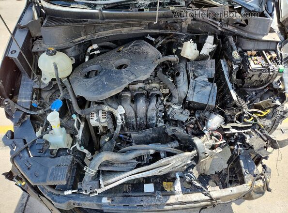 KM8J3CA46HU522758 2017 HYUNDAI TUCSON Black Vista del compartimento del motor