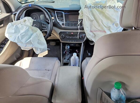 KM8J3CA46HU522758 2017 HYUNDAI TUCSON Black Vista del salpicadero