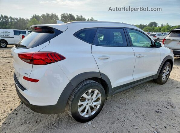 KM8J3CA46KU068258 2019 HYUNDAI TUCSON Белый Задняя правая четверть