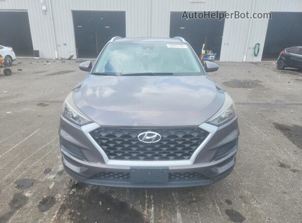 KM8J3CA46LU133515 2020 HYUNDAI TUCSON Gray Widok z przodu