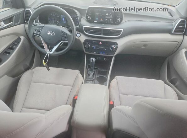 KM8J3CA46LU133515 2020 HYUNDAI TUCSON Gray Widok deski rozdzielczej