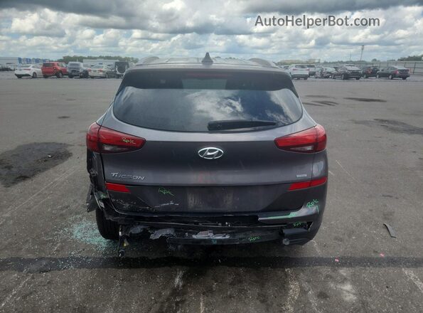 KM8J3CA46LU133515 2020 HYUNDAI TUCSON Gray Widok z tyłu