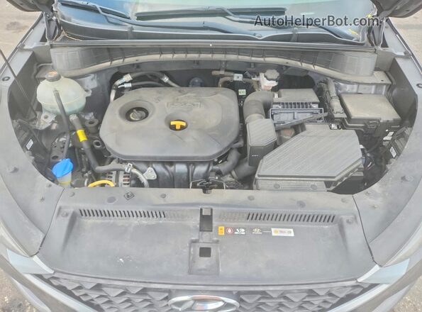 KM8J3CA46LU133515 2020 HYUNDAI TUCSON Gray Widok komory silnika