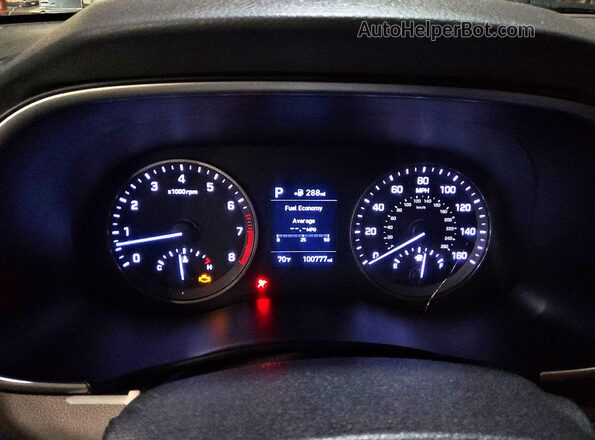 KM8J3CA46LU167440 2020 HYUNDAI TUCSON Black Вид щитка приладів