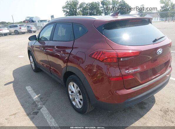 KM8J3CA46LU252567 2020 HYUNDAI TUCSON Red Հետևի ձախ