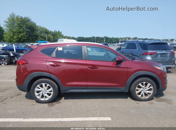 KM8J3CA46LU252567 2020 HYUNDAI TUCSON Red Սալոնի հետևի տեսք