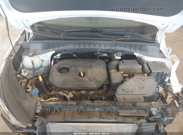 KM8J3CA46MU317015 2021 HYUNDAI TUCSON Белый Вид сзади