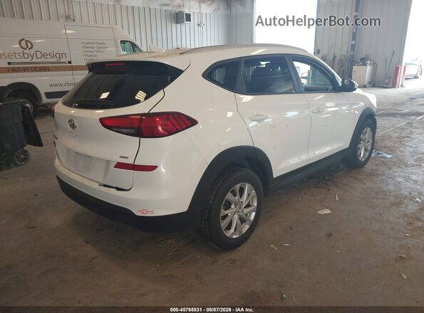 KM8J3CA46MU317015 2021 HYUNDAI TUCSON Белый Задняя правая четверть