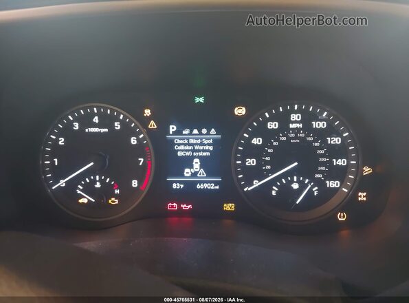 KM8J3CA46MU317015 2021 HYUNDAI TUCSON Белый Вид задних сидений