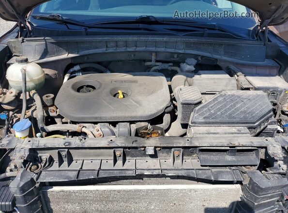 KM8J3CA47GU167100 2016 HYUNDAI TUCSON Brown Widok komory silnika