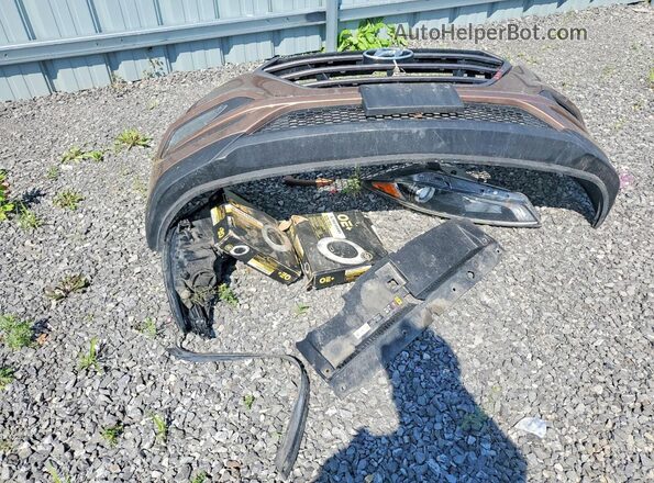 KM8J3CA47GU167100 2016 HYUNDAI TUCSON Brown Widok naklejki z numerem VIN
