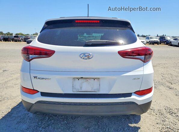 KM8J3CA47HU476406 2017 HYUNDAI TUCSON White Vista trasera