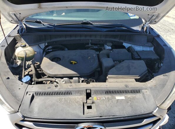 KM8J3CA47HU476406 2017 HYUNDAI TUCSON White Vista del compartimento del motor