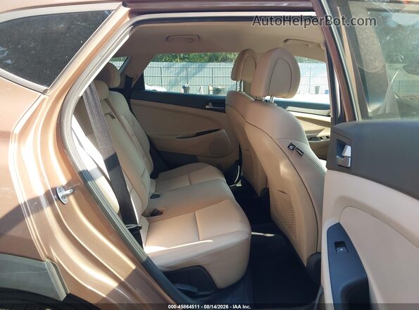 KM8J3CA47HU510568 2017 HYUNDAI TUCSON Brown Widok naklejki z numerem VIN