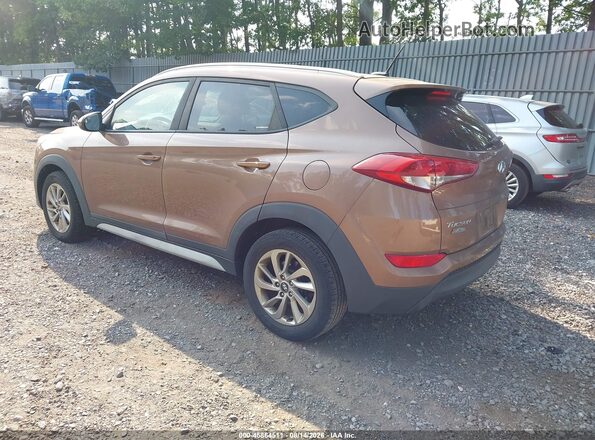 KM8J3CA47HU510568 2017 HYUNDAI TUCSON Brown Tył lewy