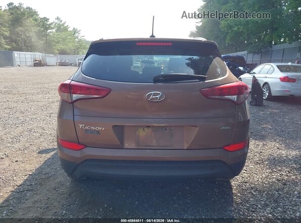 KM8J3CA47HU510568 2017 HYUNDAI TUCSON Brown 
