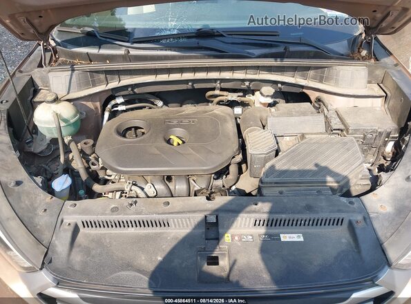 KM8J3CA47HU510568 2017 HYUNDAI TUCSON Brown Widok z tyłu