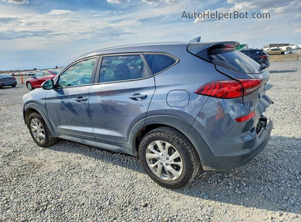 KM8J3CA47MU319646 2021 HYUNDAI TUCSON Gray Rear left