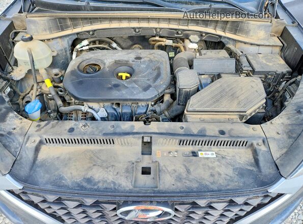 KM8J3CA47MU319646 2021 HYUNDAI TUCSON Gray Engine compartment view