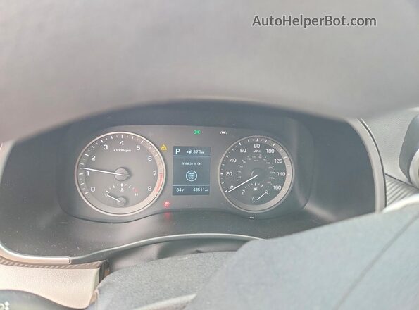 KM8J3CA47MU367647 2021 HYUNDAI TUCSON Silver Вид щитка приладів