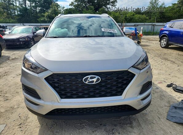 KM8J3CA47MU367647 2021 HYUNDAI TUCSON Silver Вид спереду