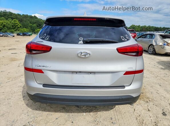 KM8J3CA47MU367647 2021 HYUNDAI TUCSON Silver Вид ззаду