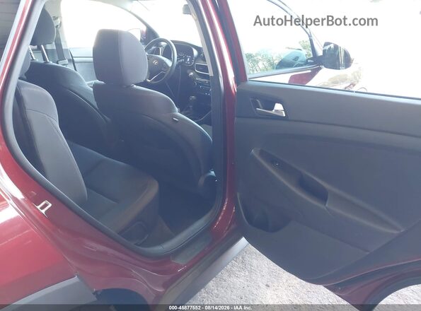 KM8J3CA48LU178357 2020 HYUNDAI TUCSON Burgundy VIN კოდის სტიკერის ხედი