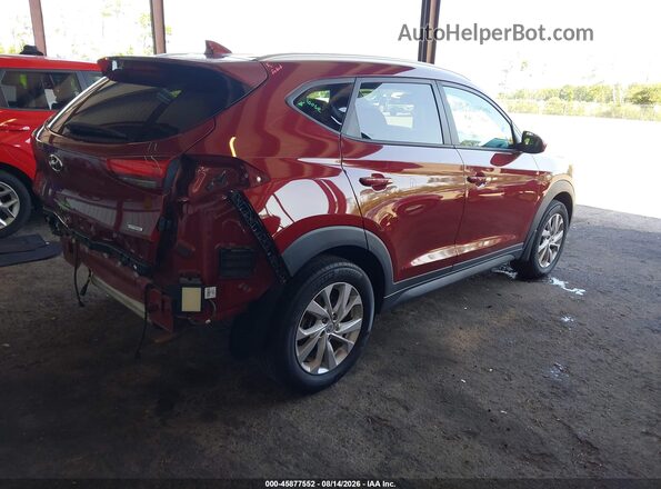KM8J3CA48LU178357 2020 HYUNDAI TUCSON Burgundy უკანა მარჯვენა
