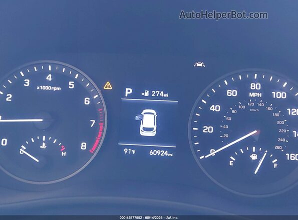 KM8J3CA48LU178357 2020 HYUNDAI TUCSON Burgundy უკანა სავარძლების ხედი