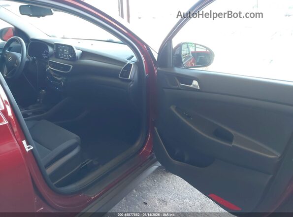 KM8J3CA48LU178357 2020 HYUNDAI TUCSON Burgundy წინა სალონის ხედი