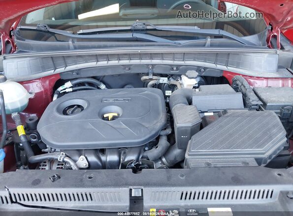 KM8J3CA48LU178357 2020 HYUNDAI TUCSON Burgundy უკანა ხედი