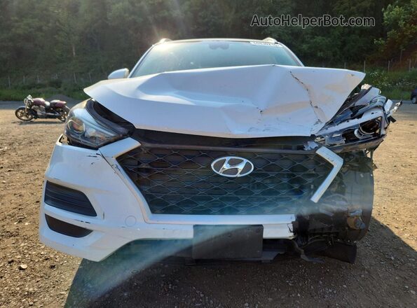 KM8J3CA48MU366667 2021 HYUNDAI TUCSON White Widok z przodu