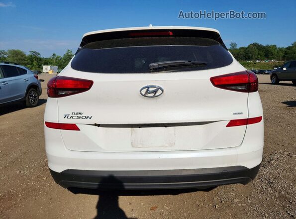 KM8J3CA48MU366667 2021 HYUNDAI TUCSON White Widok z tyłu