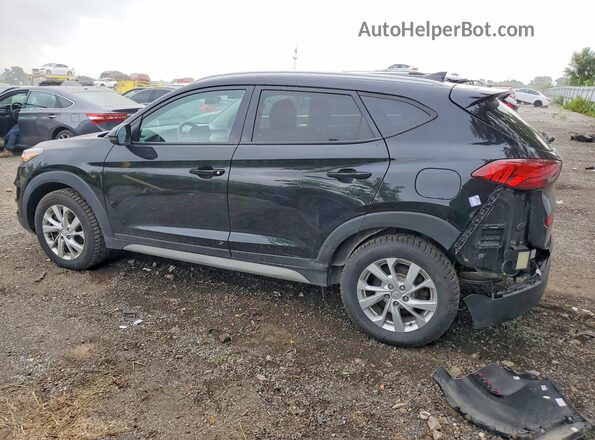 KM8J3CA49MU378066 2021 HYUNDAI TUCSON Черный Задняя левая четверть