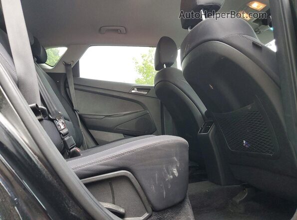 KM8J3CA49MU378066 2021 HYUNDAI TUCSON Черный Вид задней части салона