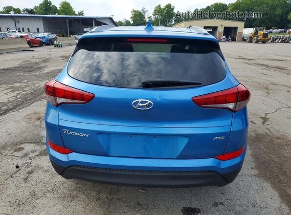 KM8J3CA4XJU697665 2018 HYUNDAI TUCSON Blue 