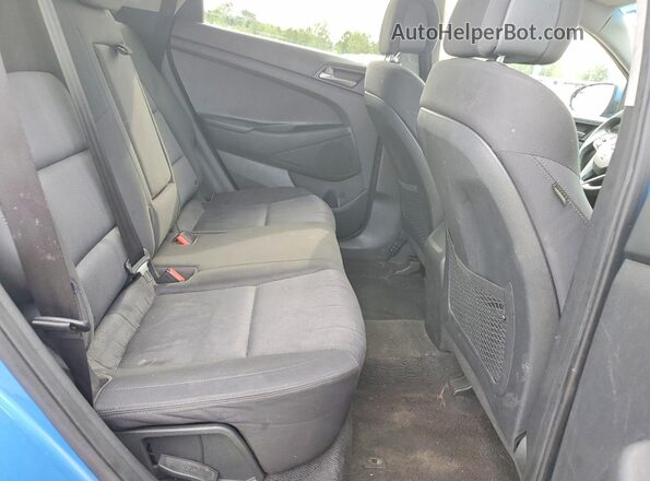 KM8J3CA4XJU697665 2018 HYUNDAI TUCSON Blue 