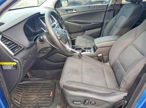 KM8J3CA4XJU697665 2018 HYUNDAI TUCSON Blue 