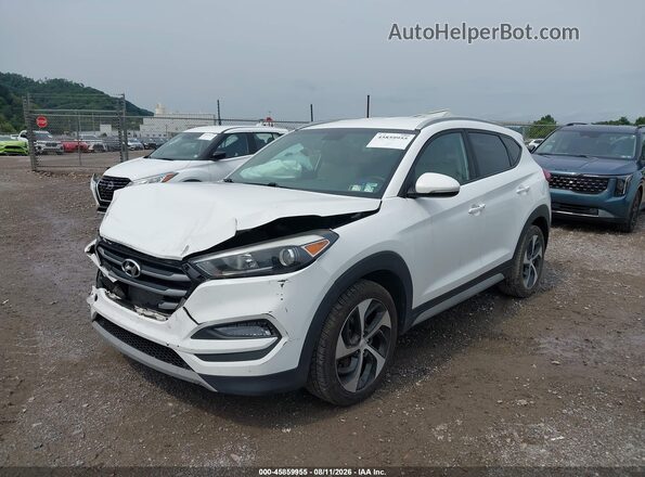 KM8J3CAL0JU777984 2018 HYUNDAI TUCSON White Front left