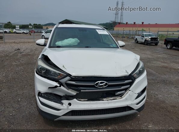 KM8J3CAL0JU777984 2018 HYUNDAI TUCSON White Front view