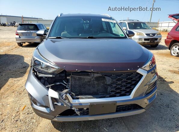 KM8J3CAL0KU017409 2019 HYUNDAI TUCSON Gray Դիմացի տեսք