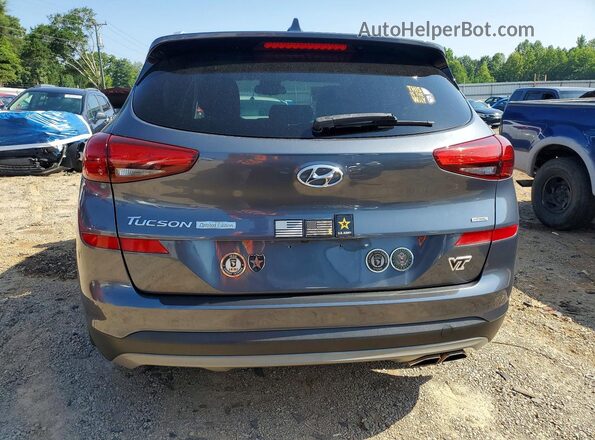 KM8J3CAL0KU017409 2019 HYUNDAI TUCSON Gray Հետևի տեսք