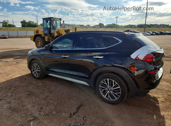 KM8J3CAL0KU900734 2019 HYUNDAI TUCSON Черный Задняя левая четверть