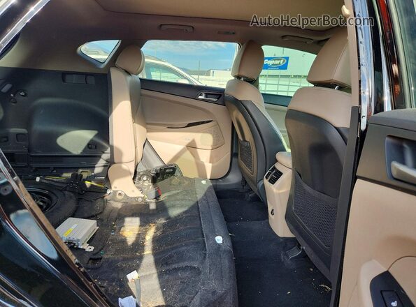 KM8J3CAL0KU900734 2019 HYUNDAI TUCSON Черный Вид задних сидений