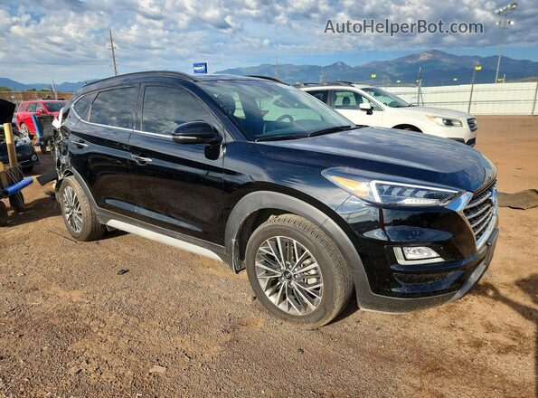 KM8J3CAL0KU900734 2019 HYUNDAI TUCSON Черный Передняя правая четверть