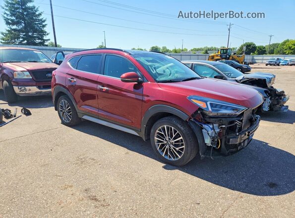 KM8J3CAL0KU969343 2019 HYUNDAI TUCSON Red წინა მარჯვენა