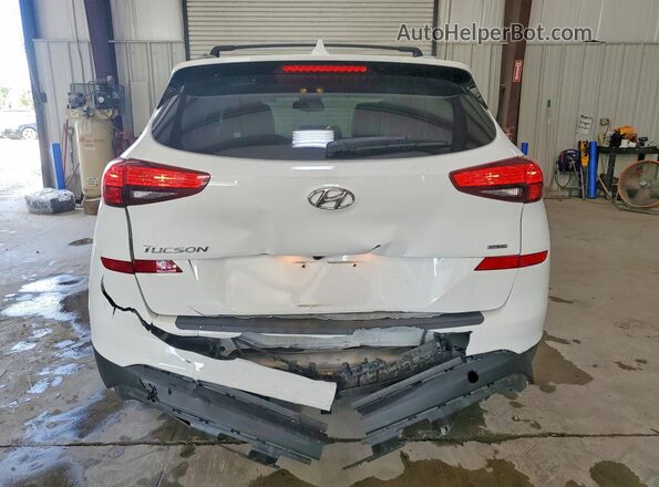 KM8J3CAL0LU162032 2020 HYUNDAI TUCSON White Widok z tyłu