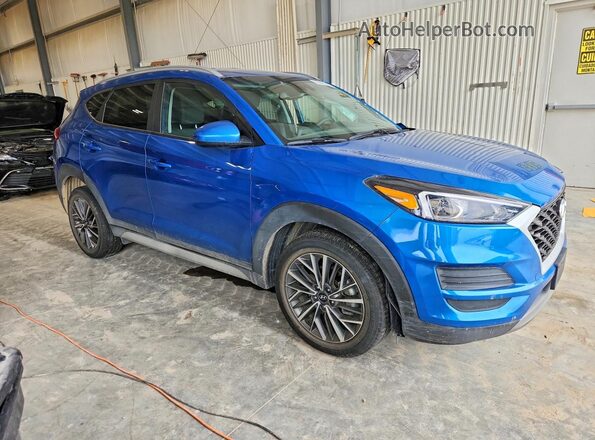 KM8J3CAL0LU177100 2020 HYUNDAI TUCSON Blue Front right
